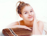 Amethyst and Tourmaline Pillow